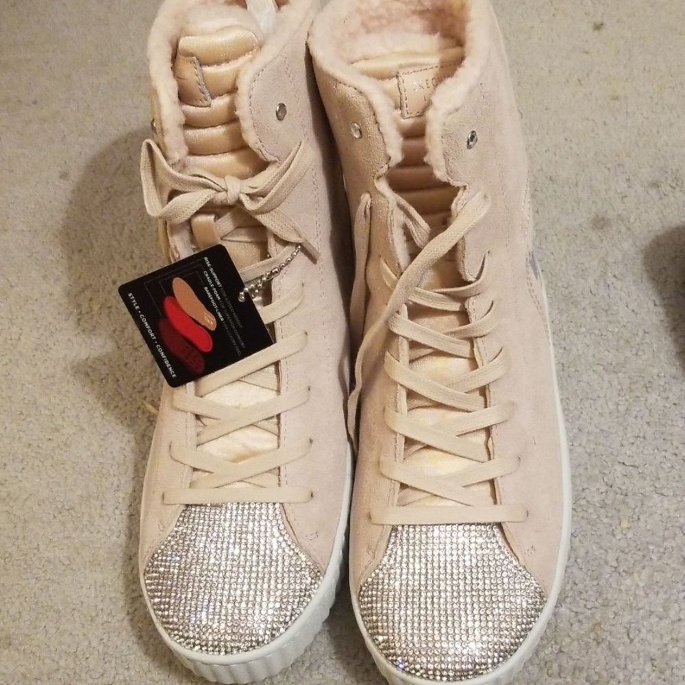 Skechers womens pink tennis shoes